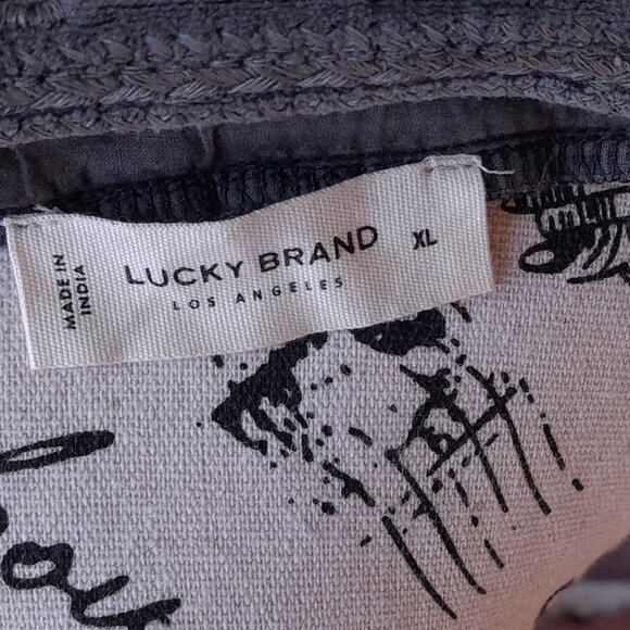 Lucky Brand Women Grey Blouse - Picture 3 of 4